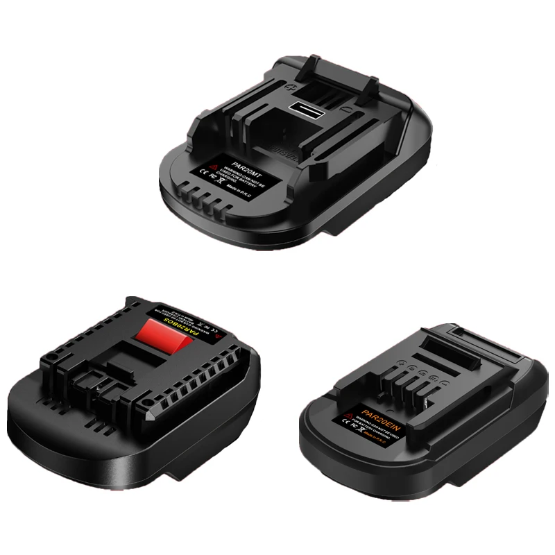 For Parkside 20V Li-ion Batteries PAR20EIN PAR20BOS PAR20MT Battery Adapter for Ein/Bosch/Makita 18/20V Battery Power Tools