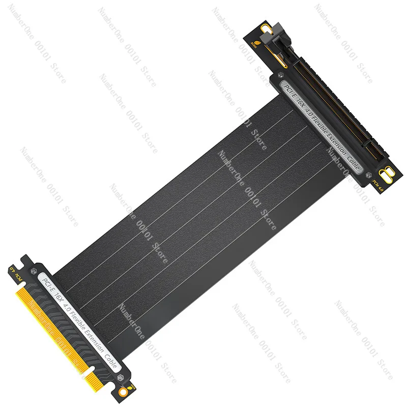 PCI-E4.0 16X extension adapter cable 16X PCI-E4.0 extension cable, stable at full speed, fixed length