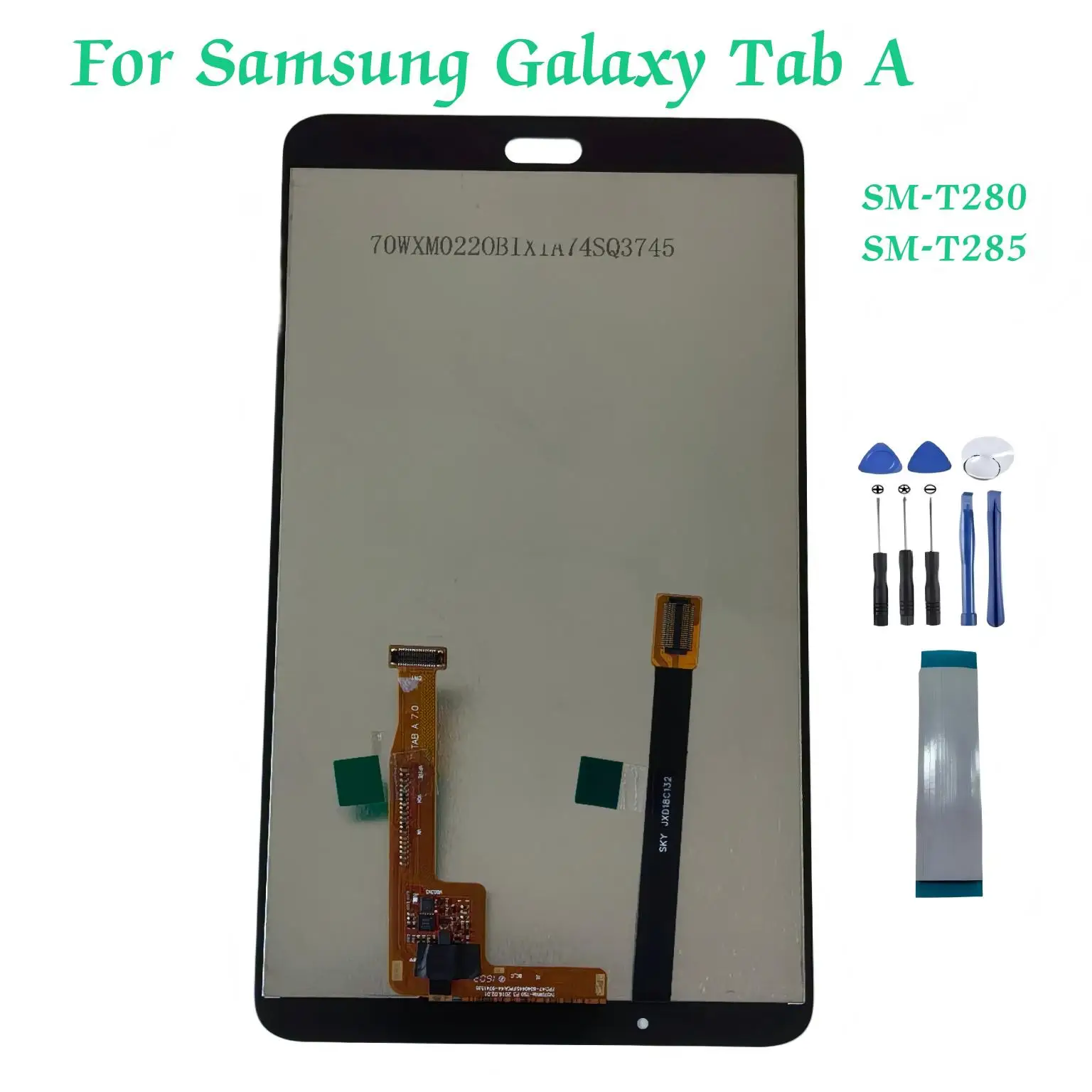

AAA Дисплейный модуль (LCD + тачскрин) для Samsung Galaxy Tab A 7.0" Wi-Fi 3G SM-T280 SM-T285 T280 T285 7.0"