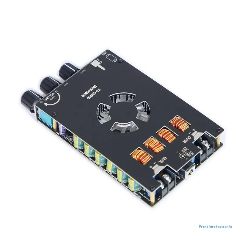 TDA7498E Two Channel Audio Power Amplifier Board Digital Stereo Power Amplifier for DC 24V Recommended Supply Voltage