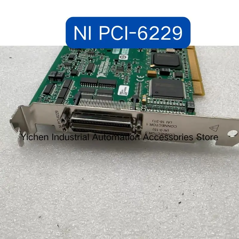 second-hand NI PCI-6229 Data Acquisition Card tested ok