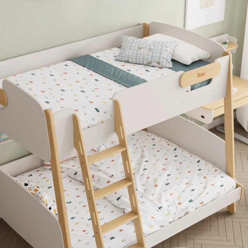 Modern Nordic Mother Bed Combination Modern Simple Children's Up and Down Multifunctional High and Low Bunk Beds