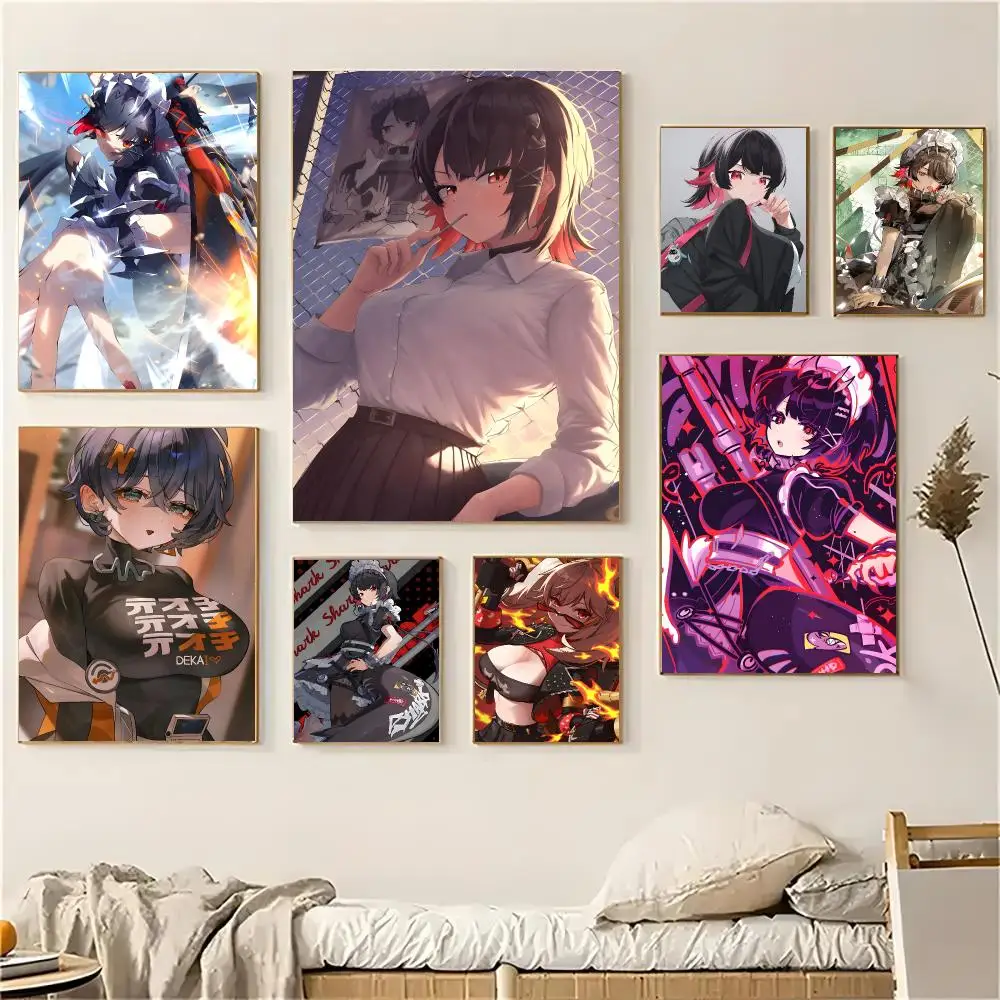 Singer E-Ellen Joe Poster Self-adhesive Decal Living Room Bedroom Party Bar Decor Moisture-proof Fade-resistant
