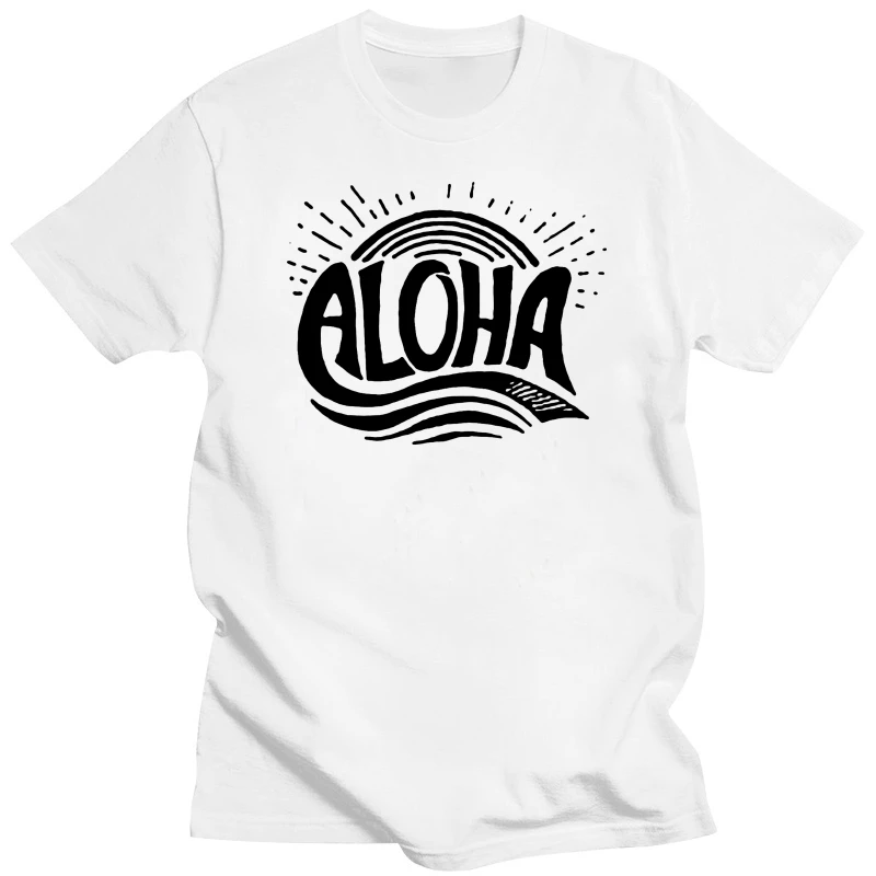 Herren T-Shirt Aloha Wellen Surfing Sommer Slim Fit Neverless® New Fashion T shirt Shirt High Qualit