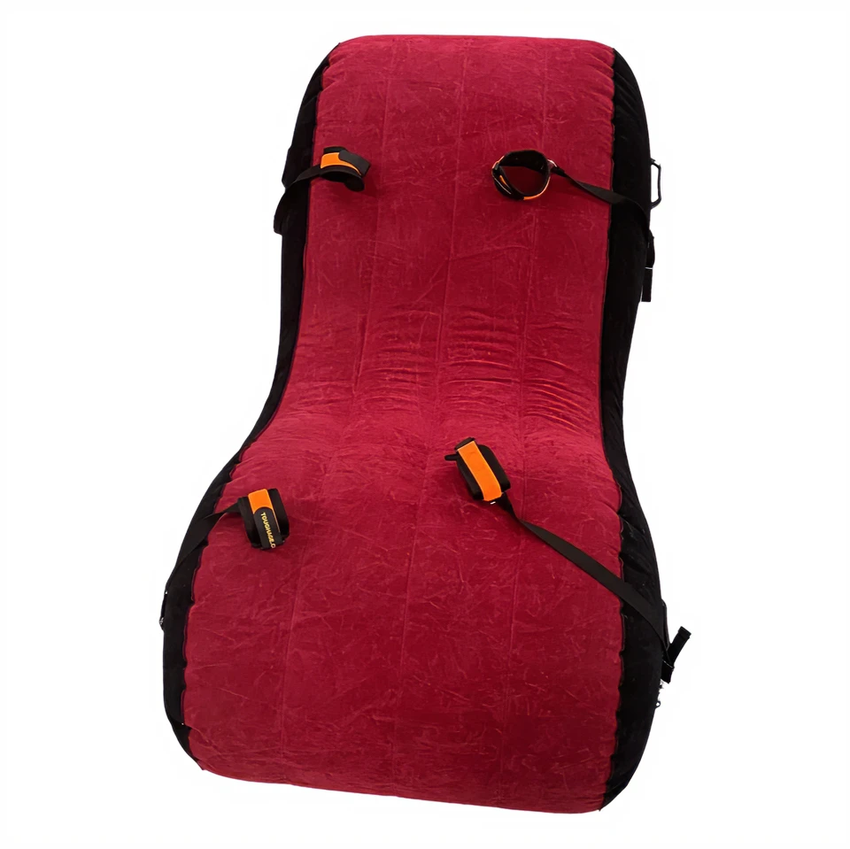 Folding Inflatable Love Sex Chair With Bondage Kits Role Play Love Chair Soft Sofa Multi-functional Sex Furniture