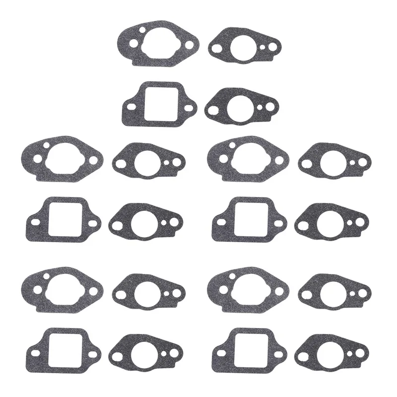 Kit isolador e junta do carburador para Honda, peças motosserra e Accs, 5Set, GCV160, GCV190, 16211-ZL8-000