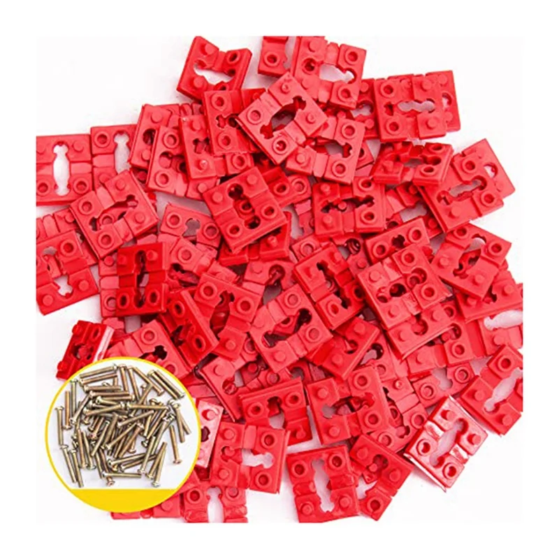 96Piece Plastic Switch And Receptical Spacers Electrical Outlet Spacer For Electrical Box + 30 Pcs Screws