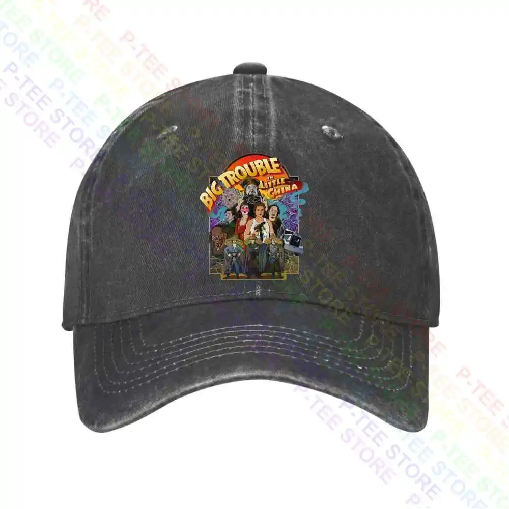 R1 Big Trouble In Little China Squad Jack Burton David Lo Pan Baseball Cap Snapback Caps Knitted Bucket Hat