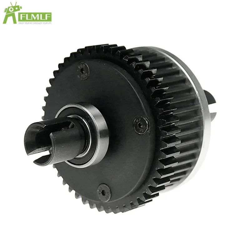 Alloy Front or Rear Diff Differential Assembly Set for 1/5 HPI FG Monster Hummer Truck ROFUN ROVAN Big Monster RC CAR Toy PARTS