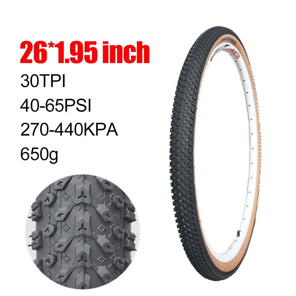 

27.5x2.10 Inch Bike Tire MTB Mountain Bike Bicycle Replacement Tire Wheel 30TPI