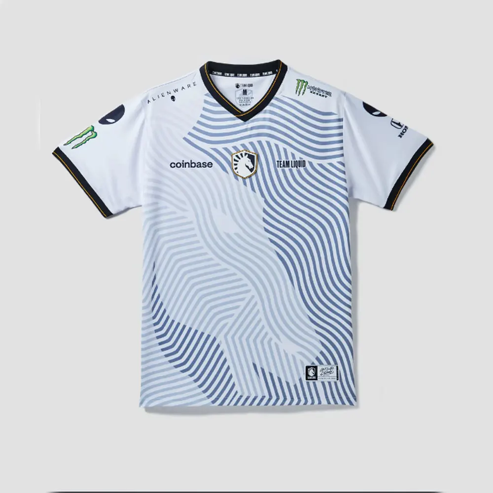 2024 TEAM LIQUID OFFICIAL CHAMPIONSHIP JERSEY 3D printed custom short-sleeved fashion street fan shirt