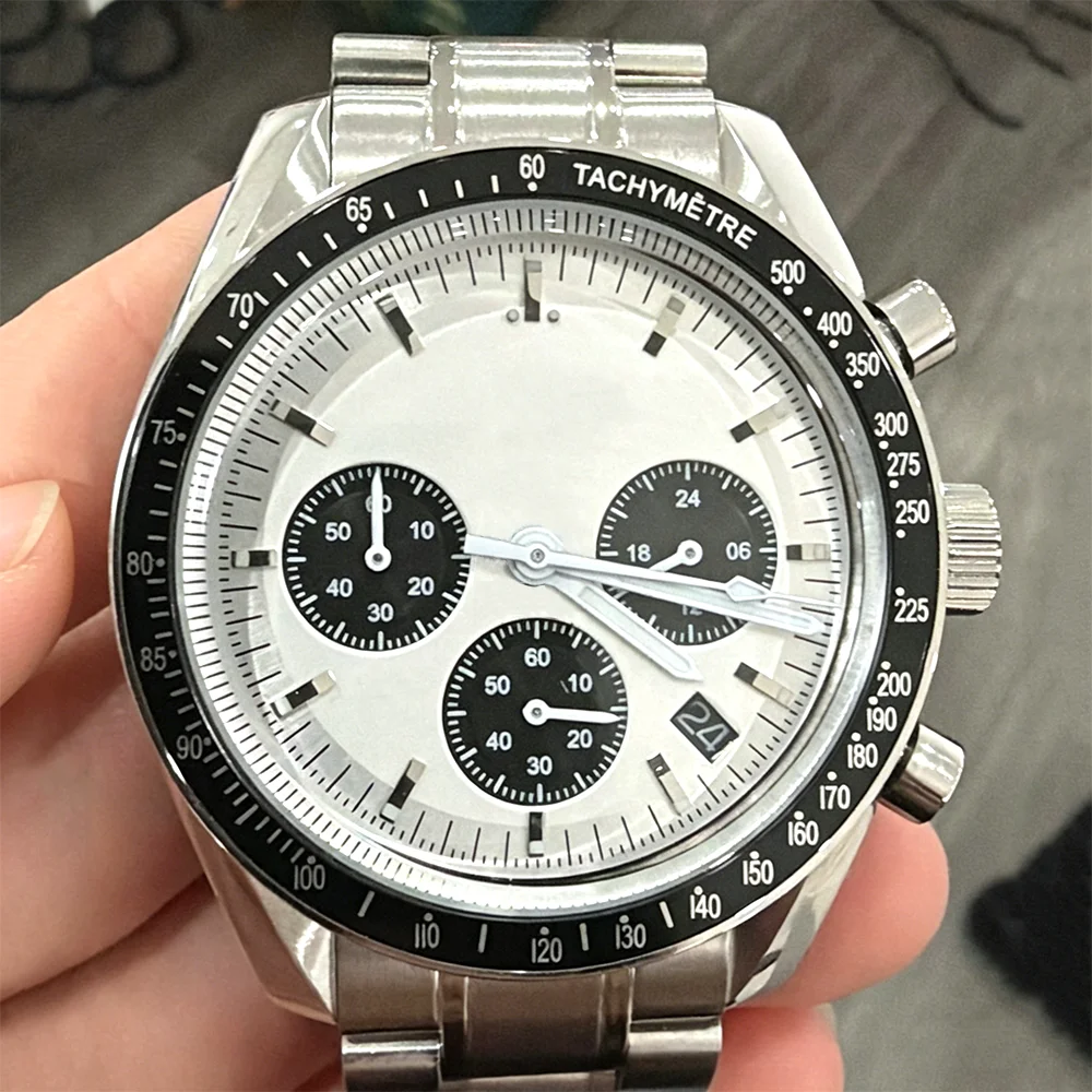 VK63 Herrenuhr Quarzuhr VK63 Uhrwerk 39,7mm Luxus Mode Casual Herrenuhren VK63 Chronograph Quarzuhren