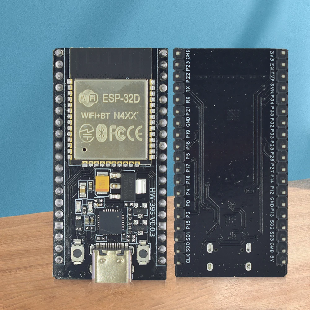 1-20PCS ESP32 WROOM-32 Development Board WiFi Bluetooth Low Power Consumption with TYPE-C CP2102 Module 2412-2484MHz
