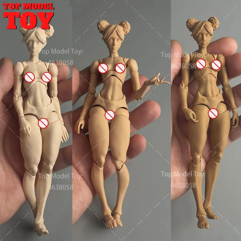 

Romankey X COWL 1/12 Super Flexible Girl Joint Body Female Soldier Action Figure Doll 15.8cm Artist Painting Model