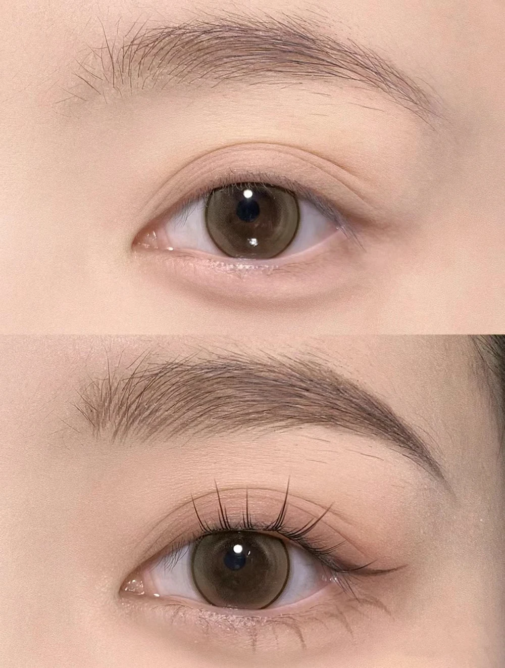 Matita per sopracciglia selvaggia a 2 punti Eyeliner liquido posizionamento del ramo penna per sopracciglia occhi trucco sopracciglio tatuaggio potenziatori cosmetici