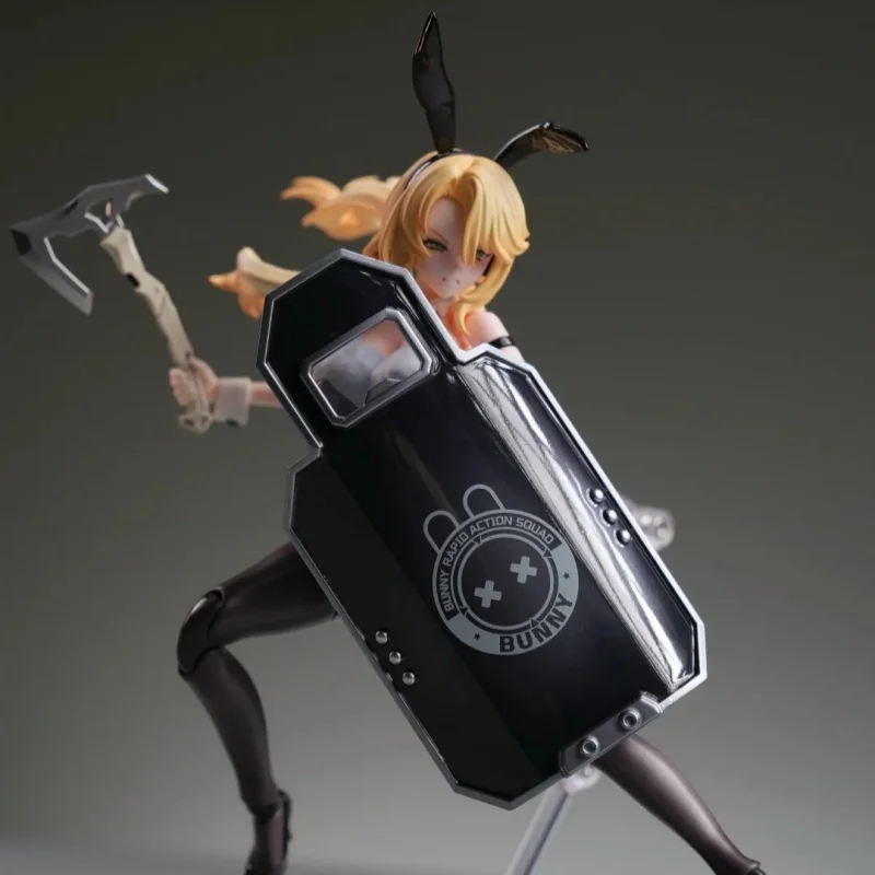 

In Stock 1/12 Scale New Rabbit Rapid Response Team Shield Operator Ailiana Articulated Figure Collection Decoration Model Toy