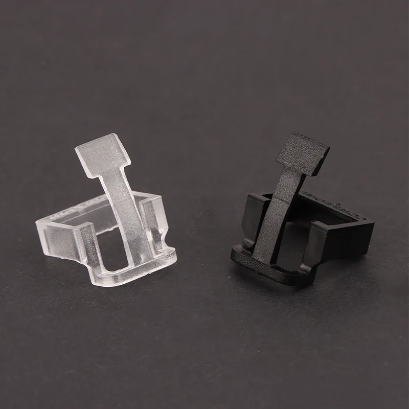 10Pcs Network Cable Crystal Head Buckle Replaceable RJ45 Plug Protective Cover Latch For RJ45 Cable Repaire Parts