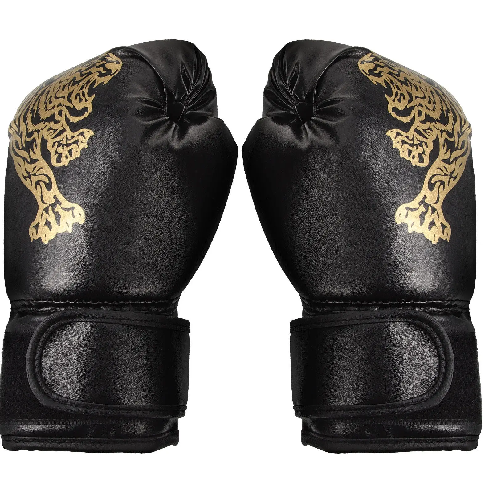 

1Pair Boxing Training Gloves for Children Breathable PU Fighting Gloves Adjustable Wrist Strap Ergonomic Fit Lightweight Safe
