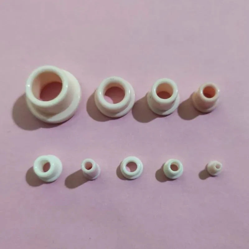 99 Alumina Ceramic Thread Eye, Wear-Resistant Polished Porcelain Guide Textile Spinning Machines