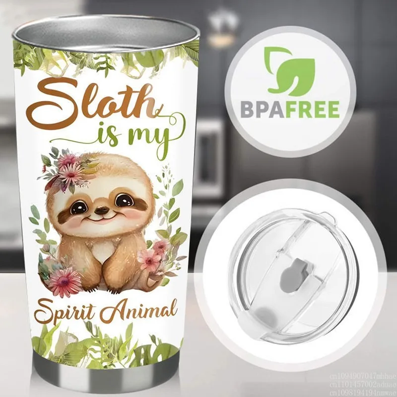 

304 stainless steel 20oz car cup double-layer thermos cup portable cup
