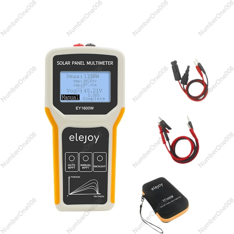 Photovoltaic Panel Multimeter Ey1600w Solar Panel MPPT Photovoltaic Module Power Tester