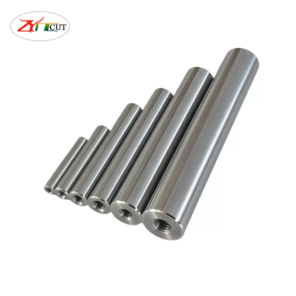 6 8 10 12 16 20mmTwo end threaded guide column connecting rod 45 # steel optical axis chrome plated rod supporting column