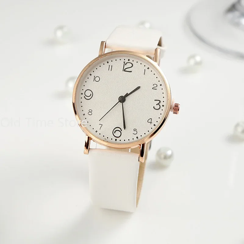 Reloj de pulsera de cuarzo con decoración de estrellas para Mujer, Reloj de pulsera de estilo Simple a la moda, envío gratis