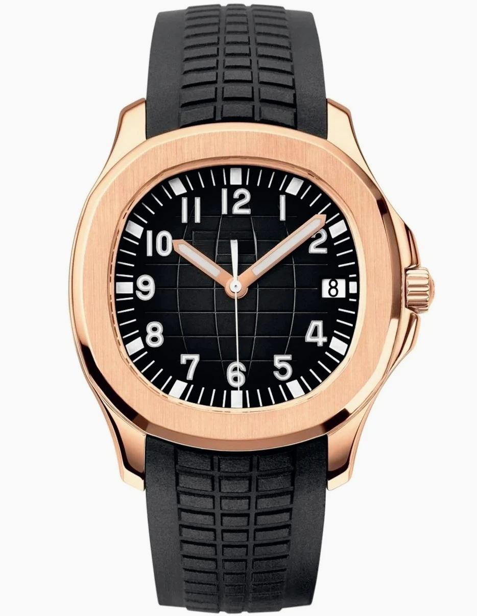 Luxury Military Watches Automatic Men Watch Sapphire Stainless Steel Sport Waterproof Luminous Rubber Mechanical