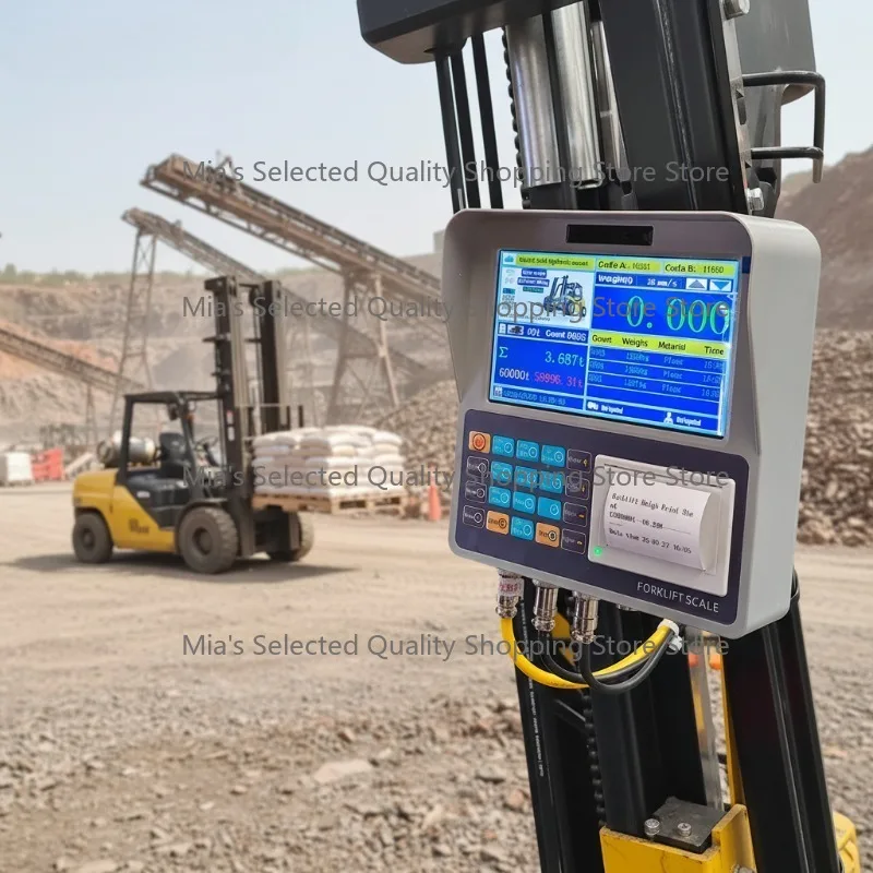 

Easy to Install Counterbalance Forklift Scale Dynamic Weighing Electric High Precision Electric Pallet Truck Forklift Scale