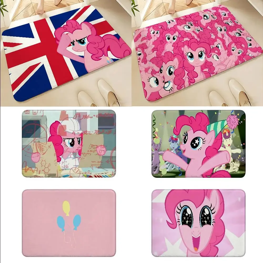 Cute P-Pinkies Pies Floor Mats Home Laundry Rug Carpet For Living Room Decor Lounge Area Anti-slip Foot Mat Entrance Doormat