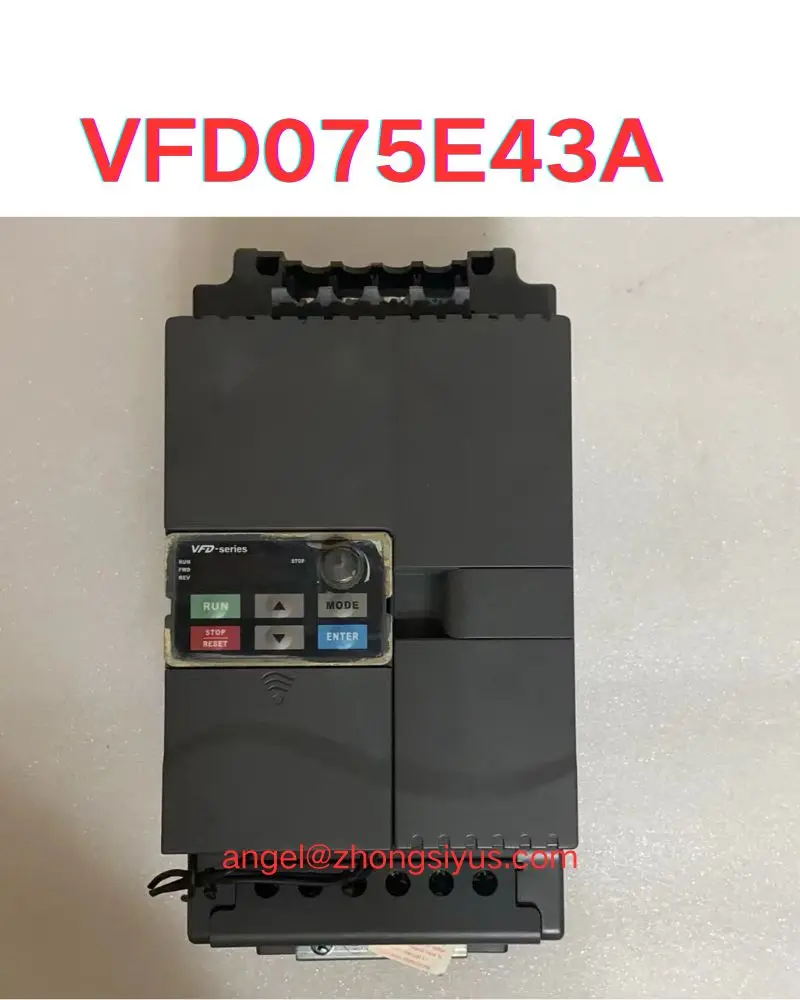 

VFD075E43A Used Delta inverter 7.5kW/10HP operation function OK