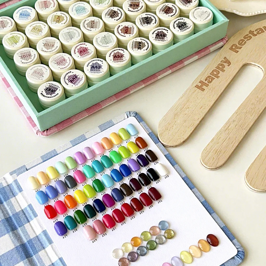 80 Colors Multicolor Nail Gel Set 2026 New High Quality Fashion Non-toxic UV Gel for Nail Salon ODM/OEM Wholesale