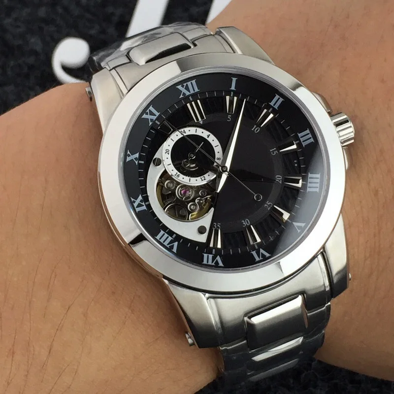 New Fashion Custom-made Stainless Steel High-quality, Luxurious and Trendy Mechanical Wristwatch Chronograph
