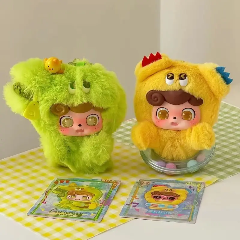 

New Arrival Blind Box Toy Genuine Emotional Hairy Monsters Series Kawaii Pvc Collectible Figurines Model Keychains Ornaments Toy