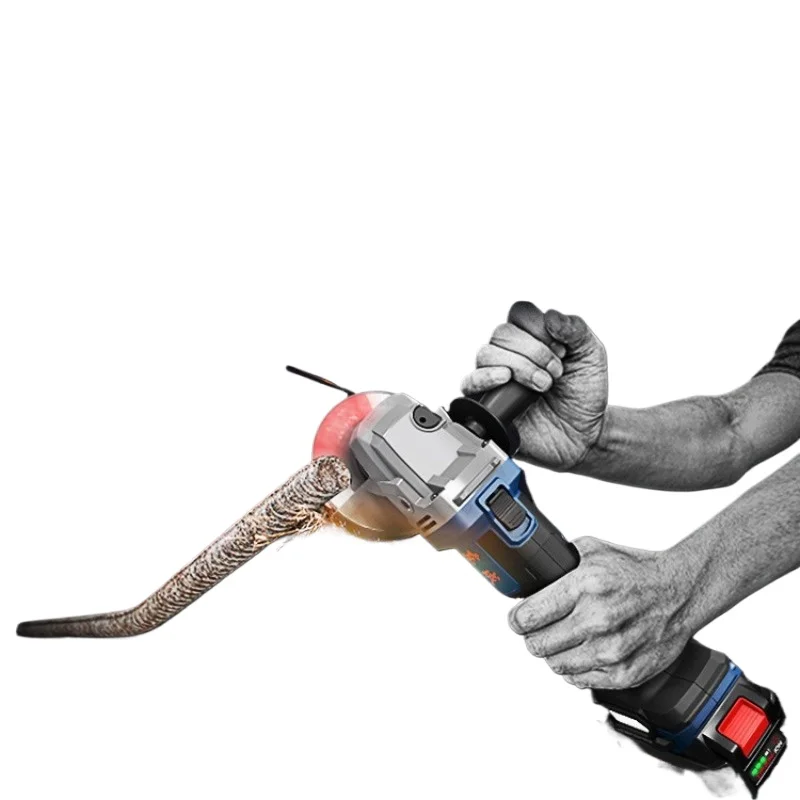 Lithium battery angle grinder Brushless rechargeable grinder Lithium battery grinder