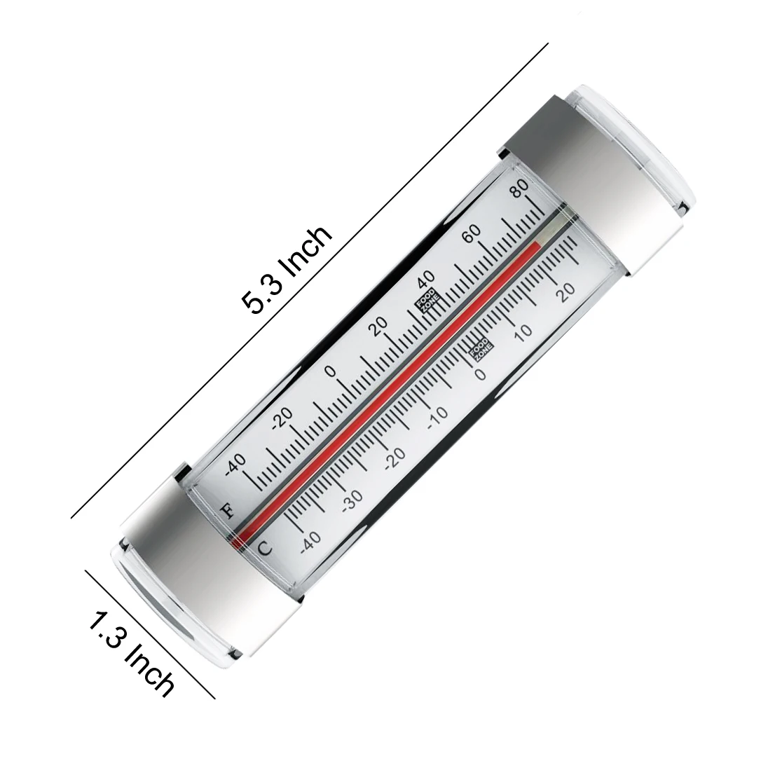 Mini stainless steel refrigerator, temperature sensor, high precision, freezer for home and kitchen