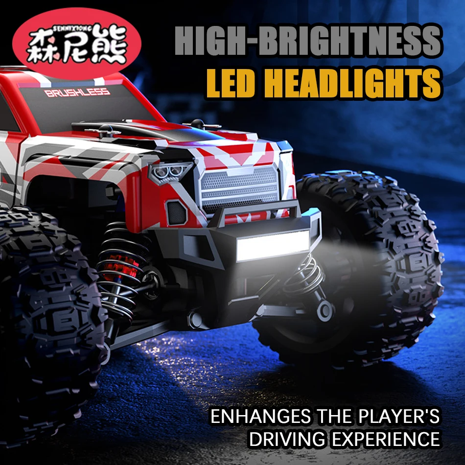 SENNIXIONG 1:20 RTR 4WD 40km/h فرش RC شاحنة كبيرة التحكم عن بعد سريع الانجراف سيارة الكهربائية عالية السرعة لعبة سباق للكبار