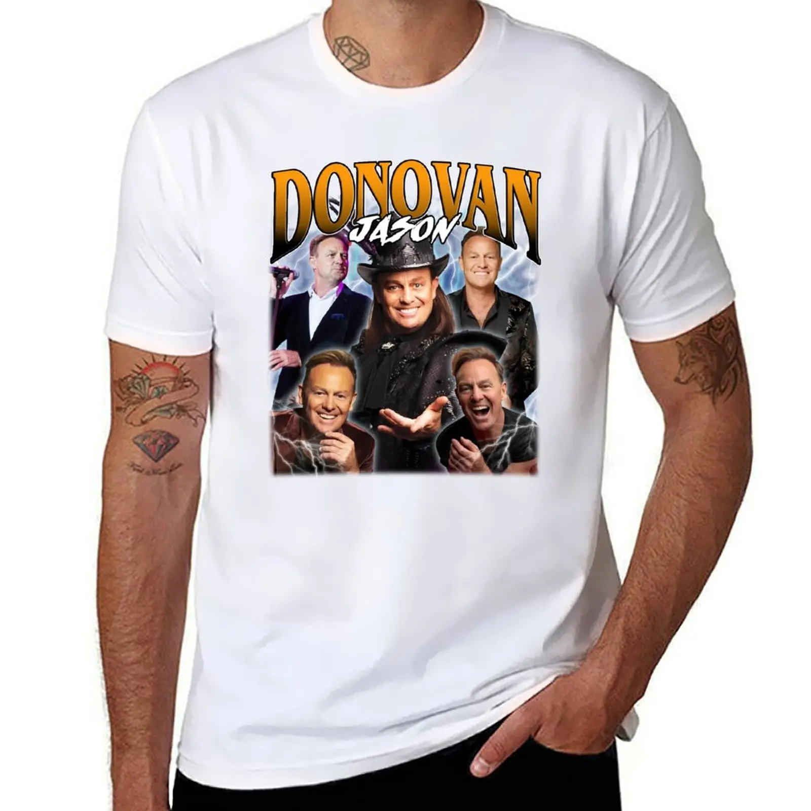 

Jason Donovan Vintage Retro 80s Inspired T-Shirt t shirt man casual man t shirts for men casual T-Shirt