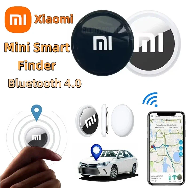 Xiaomi Smart Finder Bluetooth 4.0 Children's Pet Wallet GPS Location Tracker Anti-lost Device Mini Portable Tracking Locator