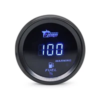 Indicador de nivel de combustible de coche con pantalla Digital Universal de 2 pulgadas, 52MM y 52MM, 240-33 Ohms, Led azul/Led rojo de 12V