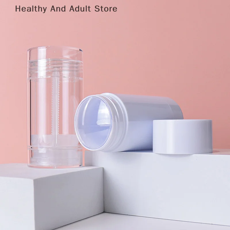 30g 빈 방취제 용기 DIY 천연 크리스탈 방취제 스틱 화장품 튜브에 대한 리필 가능 플라스틱 트위스트 업 병