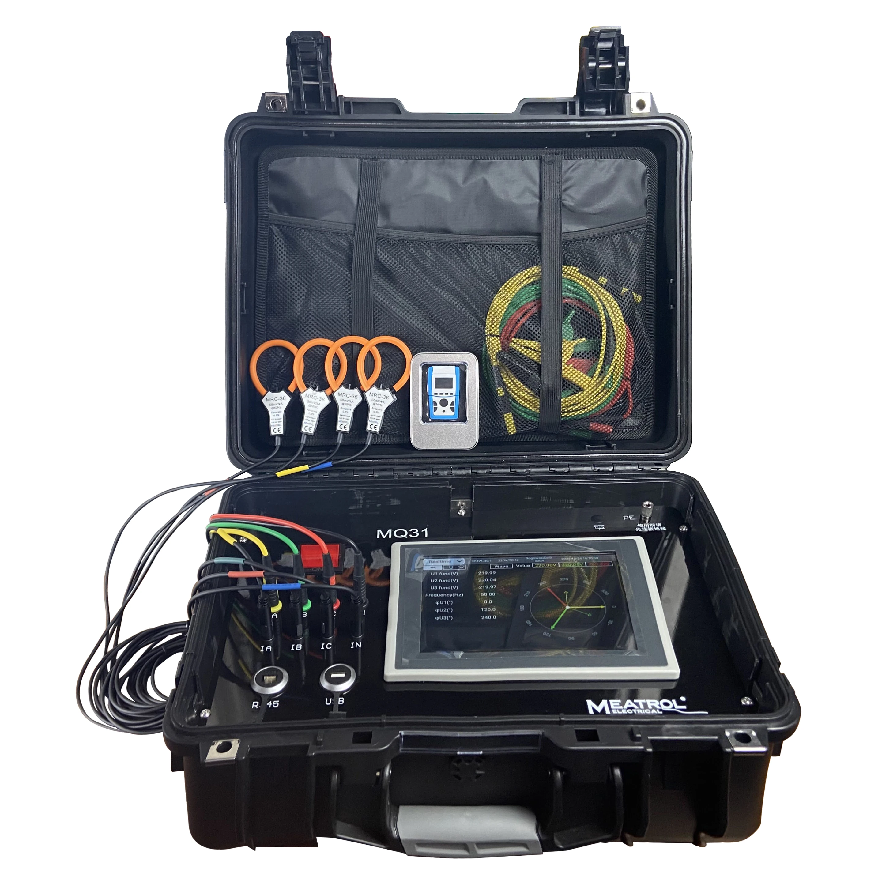 MEATROL MQ31 3 Phase All Parameters  Quality   Energy Meter for Industrial  Measurement Testing