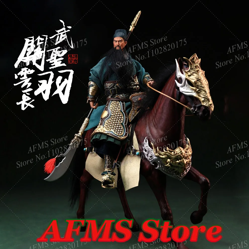 303TOYS NO.SG001 1/12 Scale Collectible Figure Guan Yu Three Kingdoms Series General 6Inch Action Figure Men Soldier Model