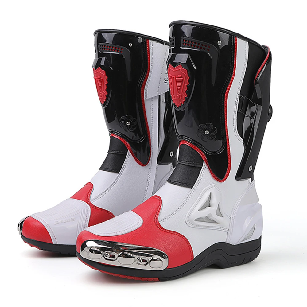 

Motorcycle Boots Fall Prevention Cycling Motorcycle Shoes Crashproof Biker Boots Cushioning Botas Motocross Wear Resistant