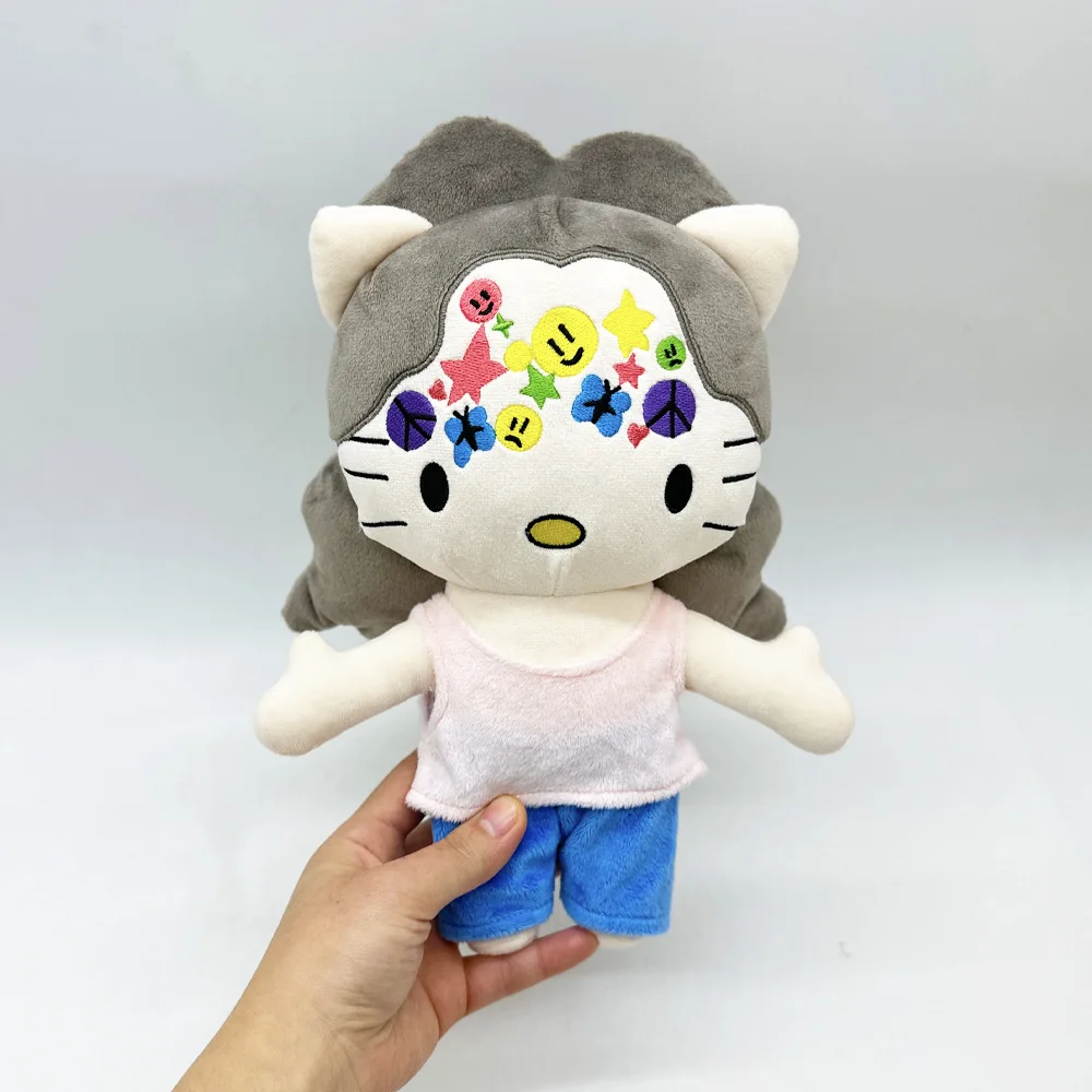 Hello Kitty as Olivia Rodrigo Plush Doll Plushies Stuffed Toys Cute Kids Boys Girls Christmas Gifts