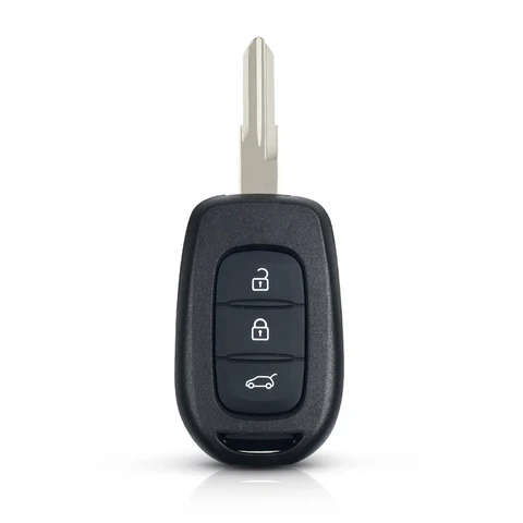 Dandkey 2/3 кнопочный Автомобильный ключ для Renault Dacia Logan Sandero устройства лодки Dokker Duster 2016 дистанционный ключ фотооболочка необработанное лезвие