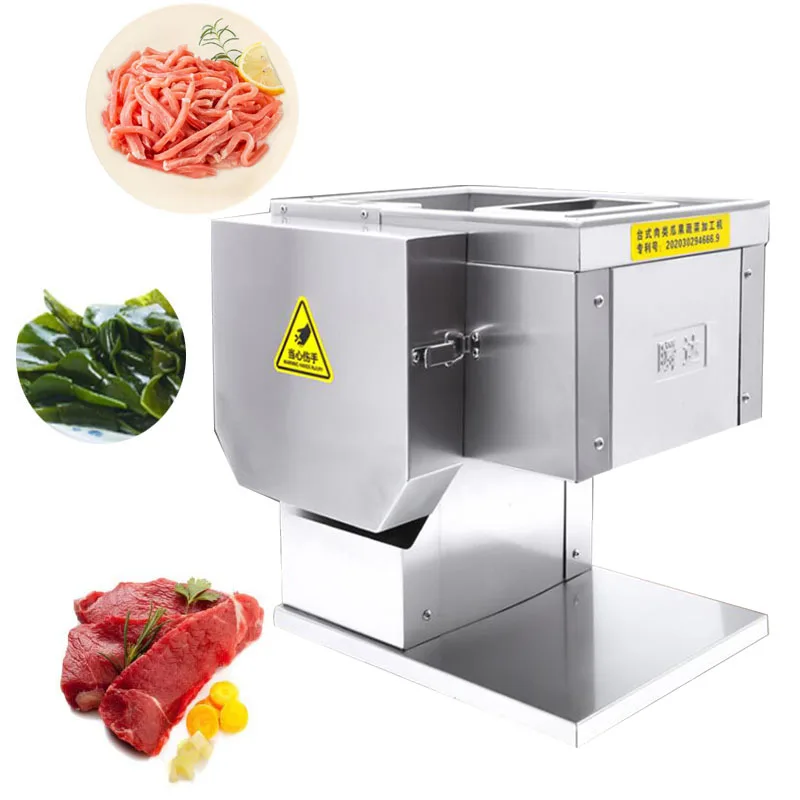 

Stainless Steel Meat Slicer Commercial Household Vegetable Slicing Shredded Meat Cutter Machine