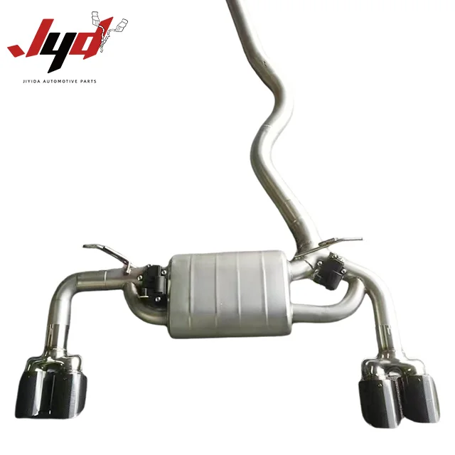 JYD High Performance Stainless Steel Exhaust OEM Valvetronic Exhaust Muffler for 2015  435i F32 3.0 Cat Back Exhaust Pipe
