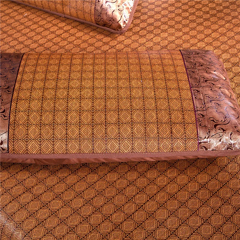 C9 Summer Cool Bamboo Rattan Pillow Cover Cushions Decorative pillows for sofa Adult Health Care 48x72cm Pillow Cover Neck Guard