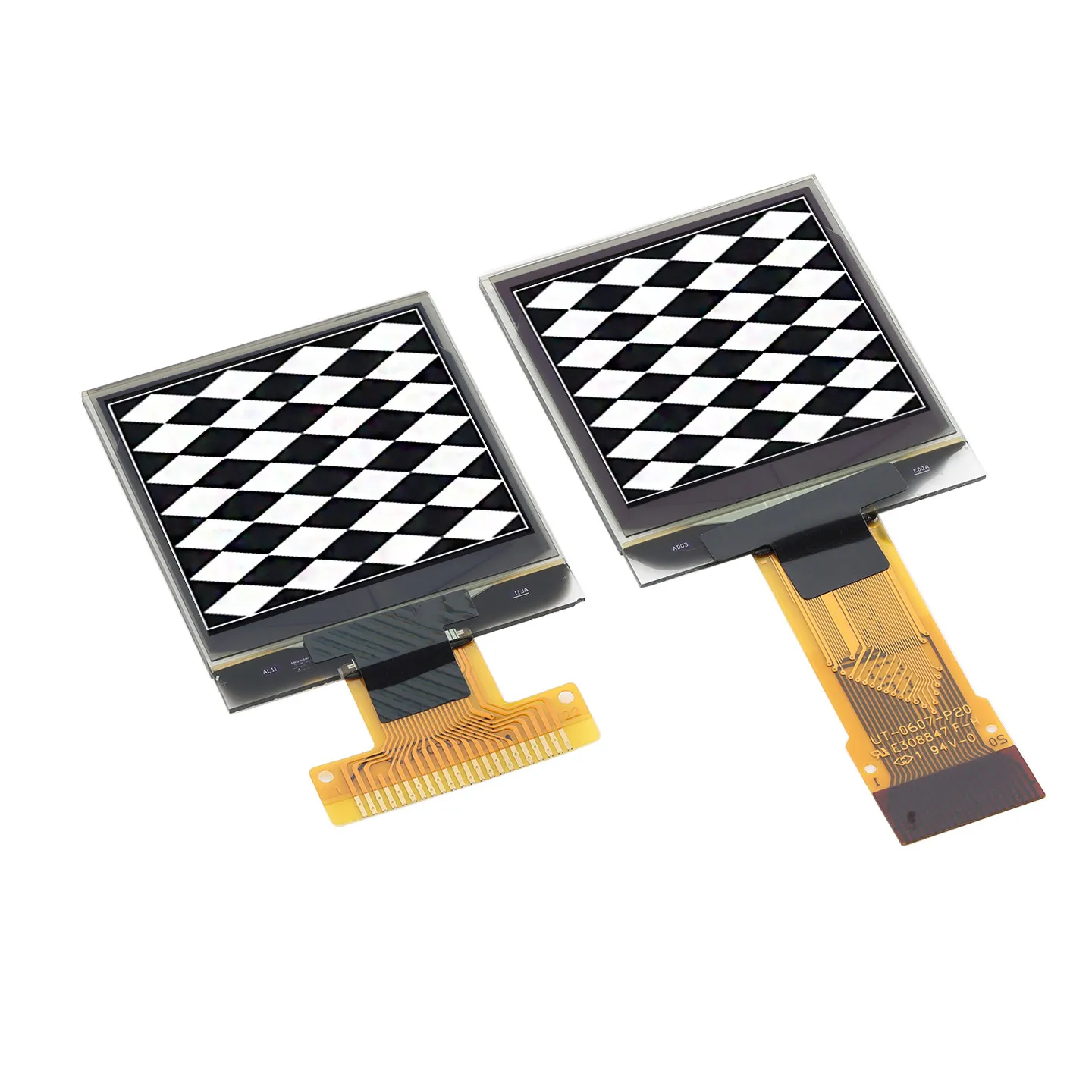 tela-oled-de-112-polegadas-com-driver-sh1107-tela-serial-128-128-tela-branca-sem-moldura